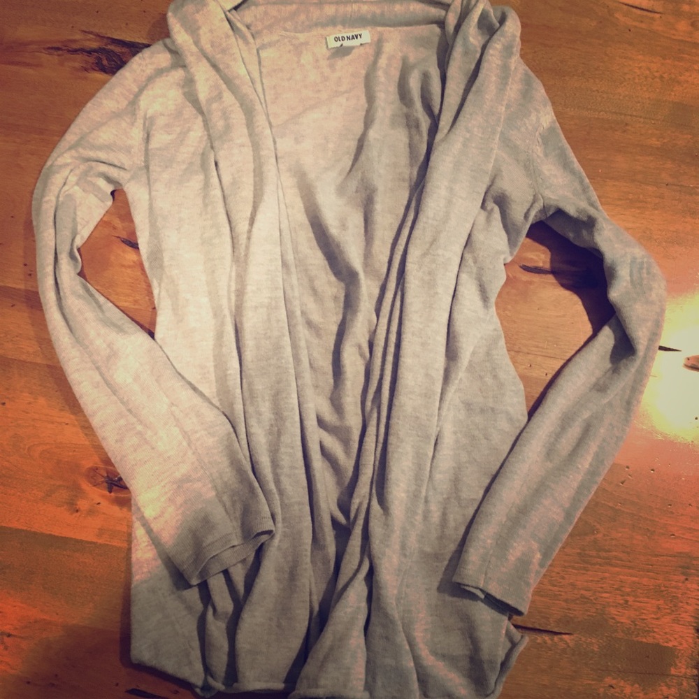 Old navy gray cardigan